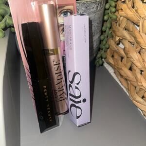 Saie, Fenty beauty, and L’Oréal Paris mascara bundle